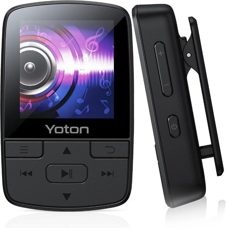 Lettore MP3 Yoton YM03 nero con clip posteriore e tasti fisici
