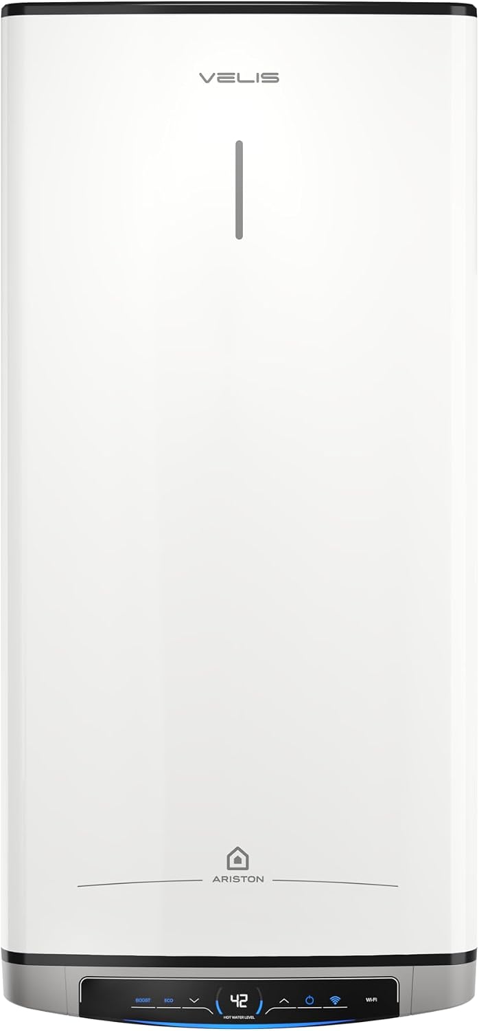 Scaldabagno elettrico piatto Ariston Velis Dune Wi-Fi 80 litri