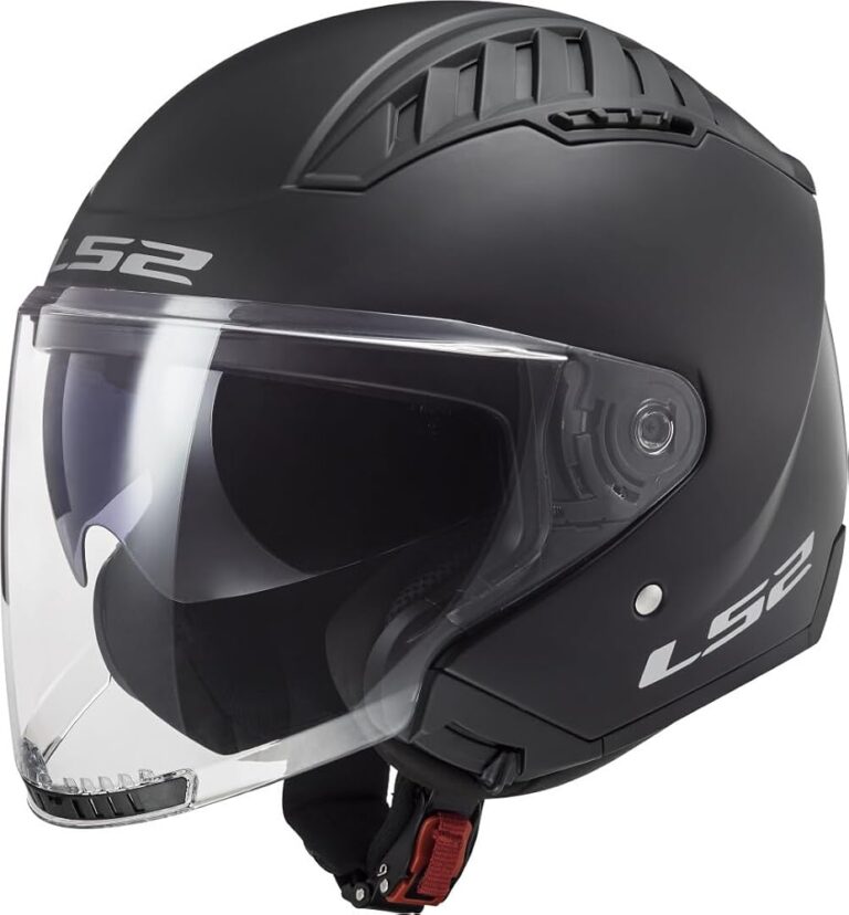 Casco jet LS2 Copter II nero opaco