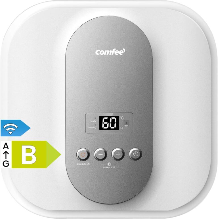 Scaldabagno elettrico COMFEE 30 litri sottolavello con Wi-Fi
