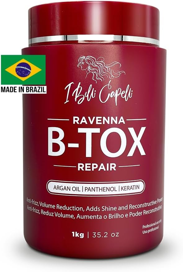 Barattolo da 1 kg del trattamento alla cheratina I Belli Capelli Ravenna Repair Hair Cirugia Capilar