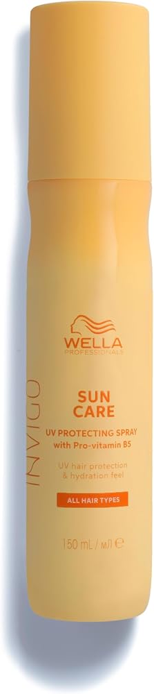 Flacone spray arancione chiaro Wella Professionals Invigo Sun Care