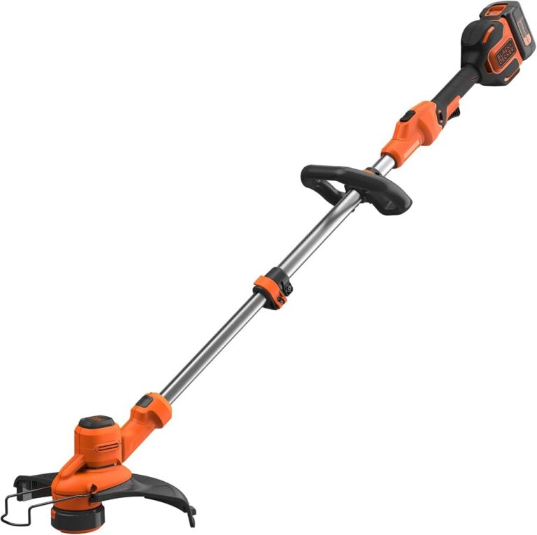 Tagliabordi a batteria BLACK+DECKER BCSTA536 36V arancione e nero con batteria