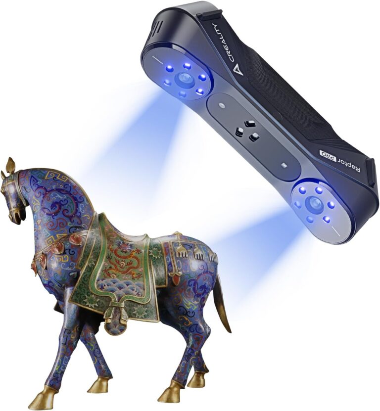 Scanner 3D laser blu Creality CR-Scan Raptor Pro