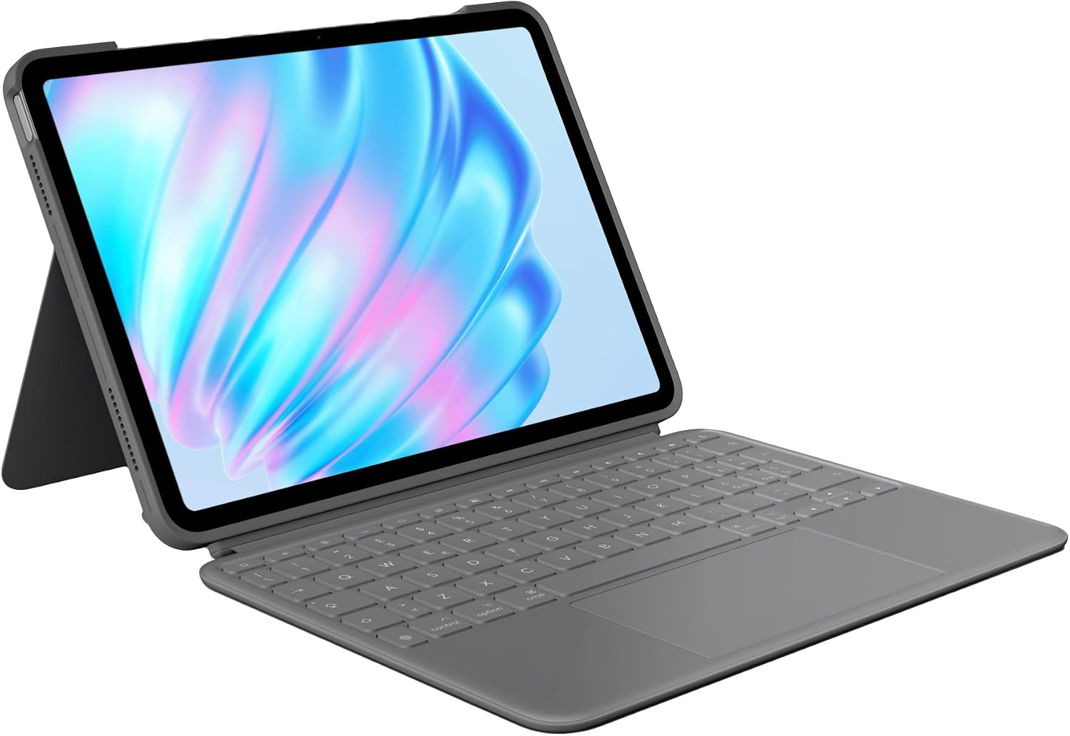 Custodia con tastiera rimovibile e trackpad Logitech Combo Touch per iPad Air 11 pollici, layout italiano